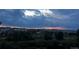 View of the sunset over the community at 1025 S Gilbert St # C, Castle Rock, CO 80104