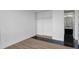 Bedroom with wood floors and built-in closet at 3100 E Cherry Creek S Dr # 307, Denver, CO 80209