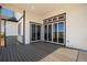 Back deck with composite decking and glass doors at 24113 E 36Th Pl, Aurora, CO 80019