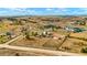 Aerial view showcasing the property's location and surrounding landscape at 2127 Helen Ct, Parker, CO 80138