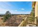 Balcony with scenic views of the surrounding landscape at 5519 Ponderosa Dr, Parker, CO 80134