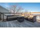 Relaxing deck furniture on a spacious deck at 11241 W 104Th Ave, Broomfield, CO 80021