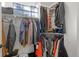 Large walk-in closet with ample hanging and shelving space at 10226 Worchester St, Commerce City, CO 80022