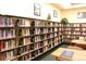Well-stocked library with comfortable seating for quiet reading and relaxation at 750 S Clinton St # 12D, Denver, CO 80247