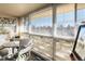 Sunroom with plenty of natural light and a view at 750 S Clinton St # 12D, Denver, CO 80247