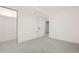 Spacious finished basement bedroom with closet and neutral decor at 3091 S Wolff St, Denver, CO 80236