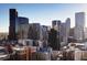 Breathtaking aerial view of the downtown Denver skyline at 1020 15Th St # 26I, Denver, CO 80202