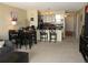 Dining table for four next to the kitchen, open to the living room at 1020 15Th St # 26I, Denver, CO 80202