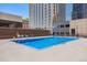 Outdoor pool with city views at 1020 15Th St # 26I, Denver, CO 80202