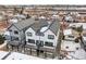 Modern duplex with attached garages and private decks at 2321 S Galapago St, Denver, CO 80223