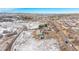 Aerial view of property near a road and neighborhood at 567 Lake Gulch Rd, Castle Rock, CO 80104