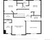 Floor plan with primary bedroom and multiple bathrooms at 385 N Flat Rock St, Aurora, CO 80018