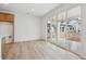 Dining area with sliding glass doors leading to a patio at 6564 N Malta St, Aurora, CO 80019