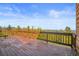 Wooden deck overlooking scenic mountain landscape at 10333 Georgia Cir, Morrison, CO 80465