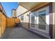 Private patio with access from living area at 1827 Quail St # 3, Lakewood, CO 80215