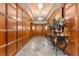 Elegant lobby with wood walls and tile floor at 2001 Lincoln St # 3223, Denver, CO 80202