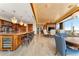 Open floor plan with kitchen, living area, and dining area at 2001 Lincoln St # 3223, Denver, CO 80202
