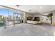 Relaxing common area with fireplace and city views at 2001 Lincoln St # 3223, Denver, CO 80202