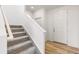 Entryway with staircase and light wood flooring at 13332 E 110Th Way, Commerce City, CO 80022