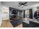 Open living room with a view into the kitchen and laundry area at 8051 Wolff St # C, Westminster, CO 80031