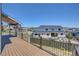 Deck provides backyard and neighborhood views at 958 Eldorado Ln, Louisville, CO 80027