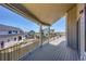 Deck overlooks backyard and neighborhood at 958 Eldorado Ln, Louisville, CO 80027