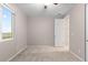 Bright bedroom with ceiling fan and neutral carpeting at 23630 E 5Th Pl, Aurora, CO 80018