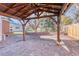 Covered patio area with wooden pergola at 485 Garrison St, Lakewood, CO 80226