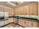 Modern office kitchen with ample cabinet space at 1499 Blake St # 1A & 1B, Denver, CO 80202