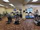 Community gym with various cardio and strength training equipment at 13890 E Marina Dr # 111, Aurora, CO 80014