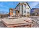 Spacious deck overlooking backyard at 1555 Rosedale St, Castle Rock, CO 80104