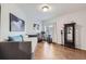 Home office or guest room with daybed, desk, and a display cabinet at 8767 E Dry Creek Rd # 1312, Englewood, CO 80112