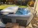 Hot tub with cover removed, ready for use at 542 E Caley Dr, Centennial, CO 80121