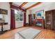 Bright living room with hardwood floors and a fireplace at 2891 Canyon Crest Dr, Highlands Ranch, CO 80126