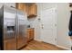 Kitchen with stainless steel appliances and pantry at 2891 Canyon Crest Dr, Highlands Ranch, CO 80126