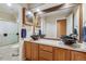 Bathroom with double vanity and walk-in shower at 2891 Canyon Crest Dr, Highlands Ranch, CO 80126