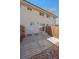 Small fenced backyard with patio and wood fence at 3744 Miller Ct, Wheat Ridge, CO 80033