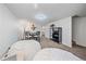 Finished basement with game table and seating area at 3744 Miller Ct, Wheat Ridge, CO 80033
