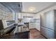 Updated kitchen with stainless steel appliances and white shaker cabinets at 3744 Miller Ct, Wheat Ridge, CO 80033