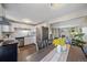 Modern kitchen with stainless steel appliances and white cabinets at 3744 Miller Ct, Wheat Ridge, CO 80033