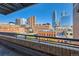 Private balcony offering stunning city views at 1499 Blake St # 5I, Denver, CO 80202