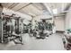 Well-equipped fitness center with various exercise machines at 1499 Blake St # 5I, Denver, CO 80202