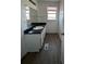 Clean bathroom with dark countertop and flooring at 2217 S Telluride Ct, Aurora, CO 80013