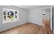 Bright bedroom with hardwood floors and a bay window at 1845 W 46Th Ave, Denver, CO 80211