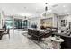 Modern and spacious apartment building lobby with comfortable seating at 20 Wilcox St # 621, Castle Rock, CO 80104
