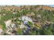 Hilltop castle-style home with a large, landscaped yard at 5380 N Lariat Dr, Castle Rock, CO 80108