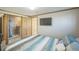 Bedroom with a bed and access to a full bathroom at 5380 N Lariat Dr, Castle Rock, CO 80108