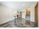 Elegant entryway with marble flooring and a staircase leading upstairs at 5380 N Lariat Dr, Castle Rock, CO 80108