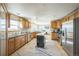Spacious kitchen with stainless steel appliances and ample counter space at 5380 N Lariat Dr, Castle Rock, CO 80108