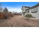 View of the home's backyard at 8521 Golden Eye Dr, Parker, CO 80134